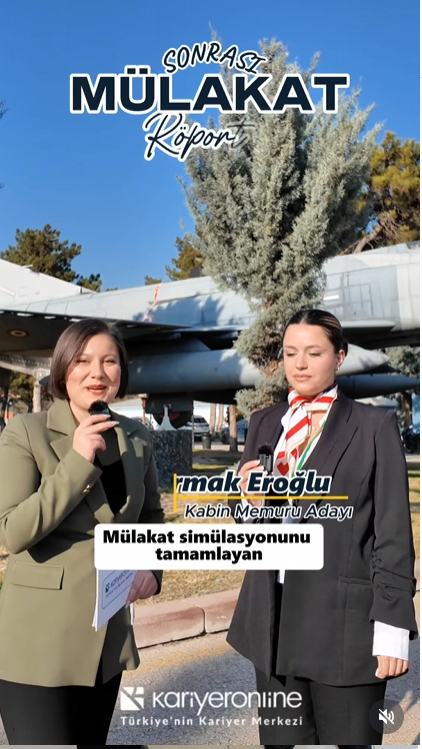 Mülakat provası sonra röportaj
