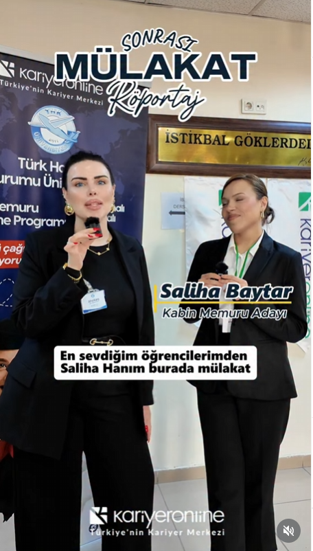 Mülakat provası sonra röportaj